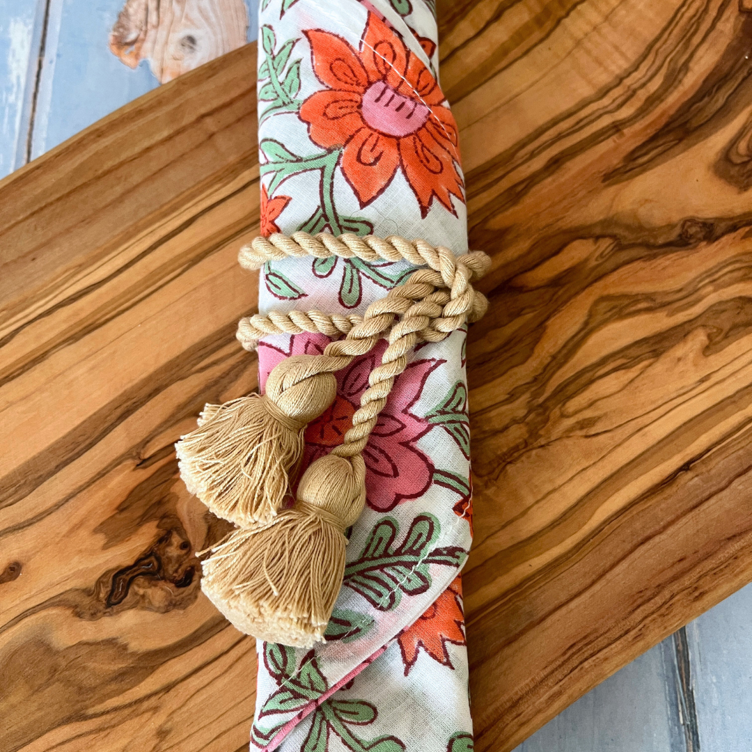 Napkin Cords - set of 4