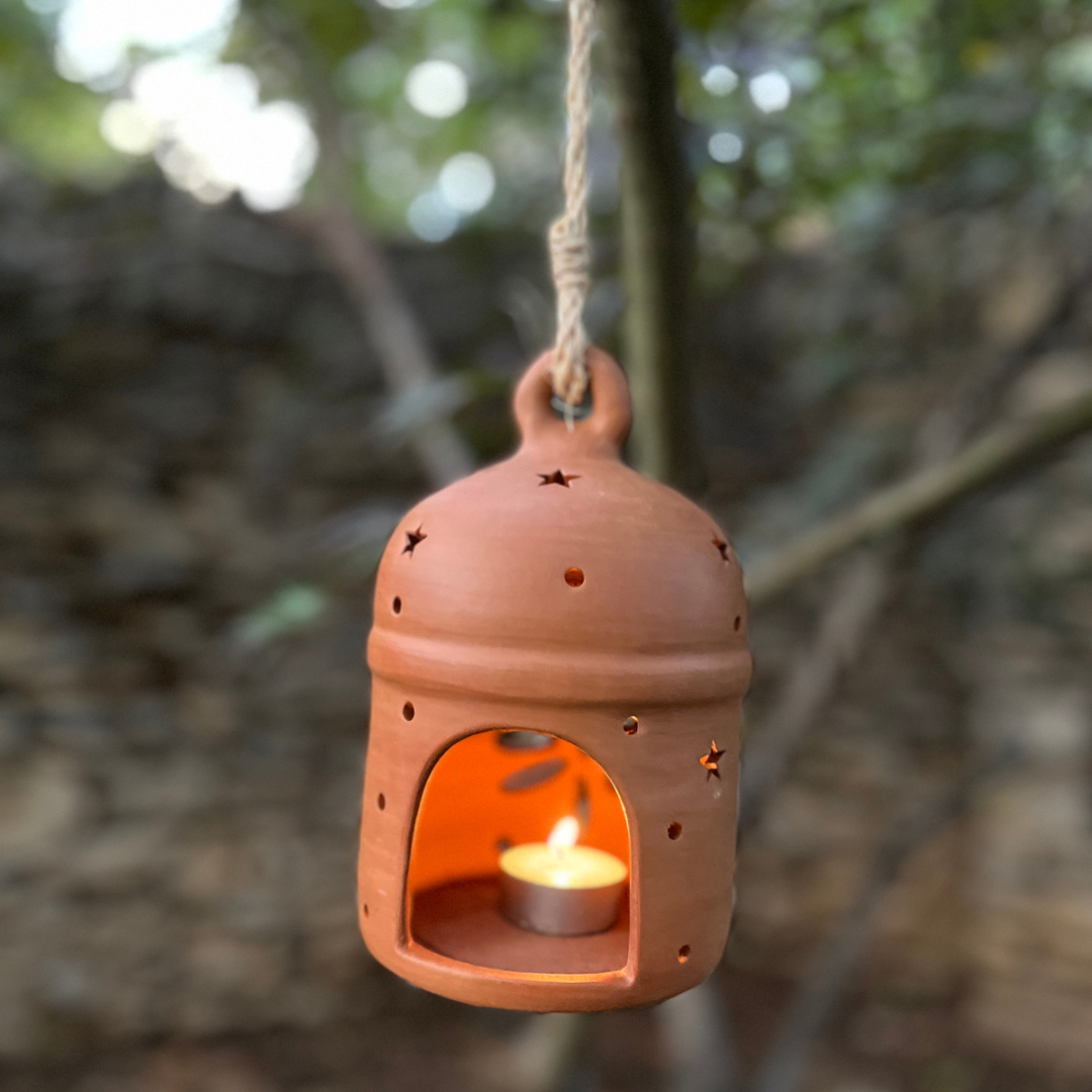 Terracotta Ceramic Lanterns