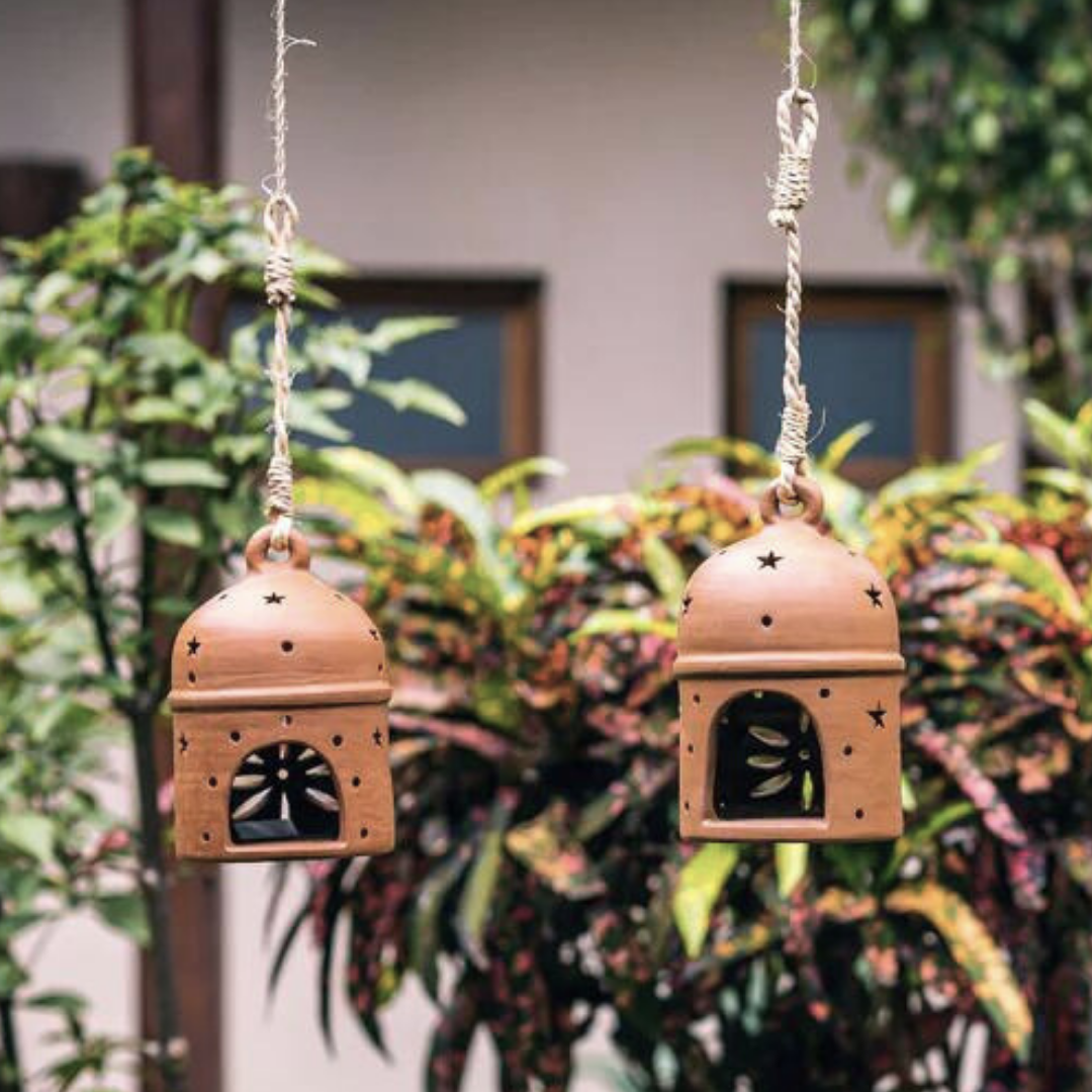 Terracotta Ceramic Lanterns
