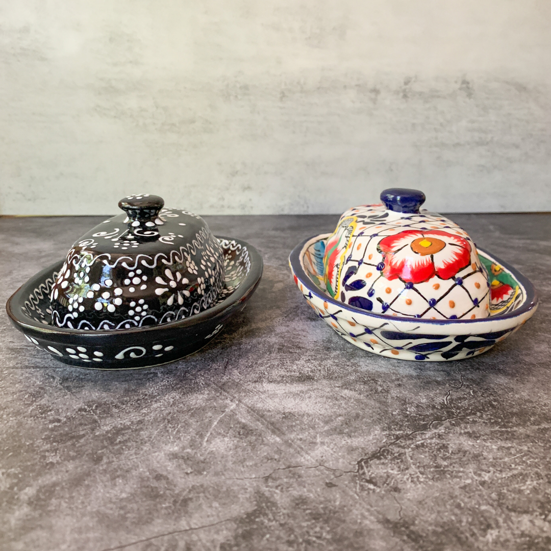 Handmade Pottery Butter Dish