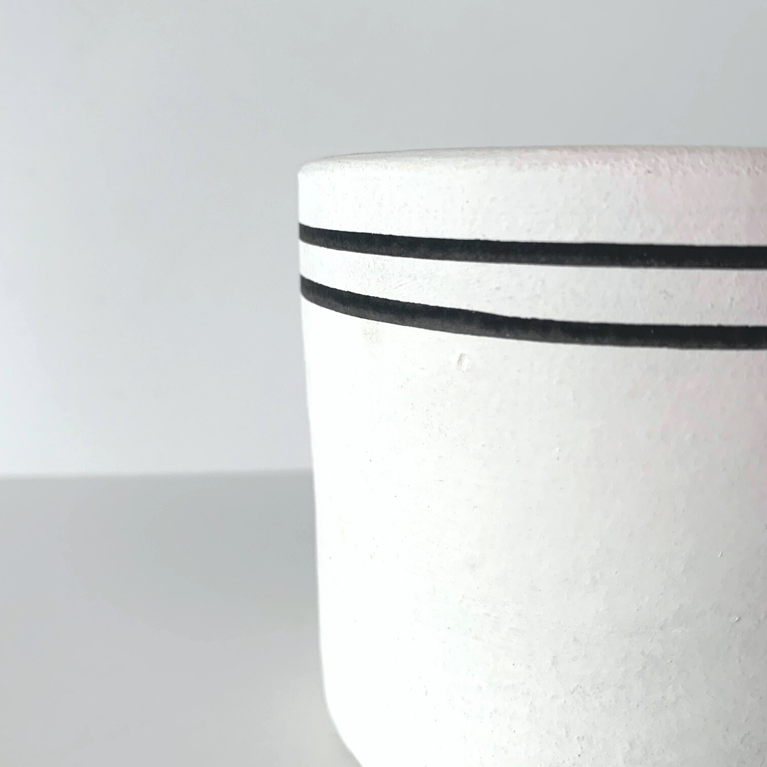 Black & White Chic Planter Collection