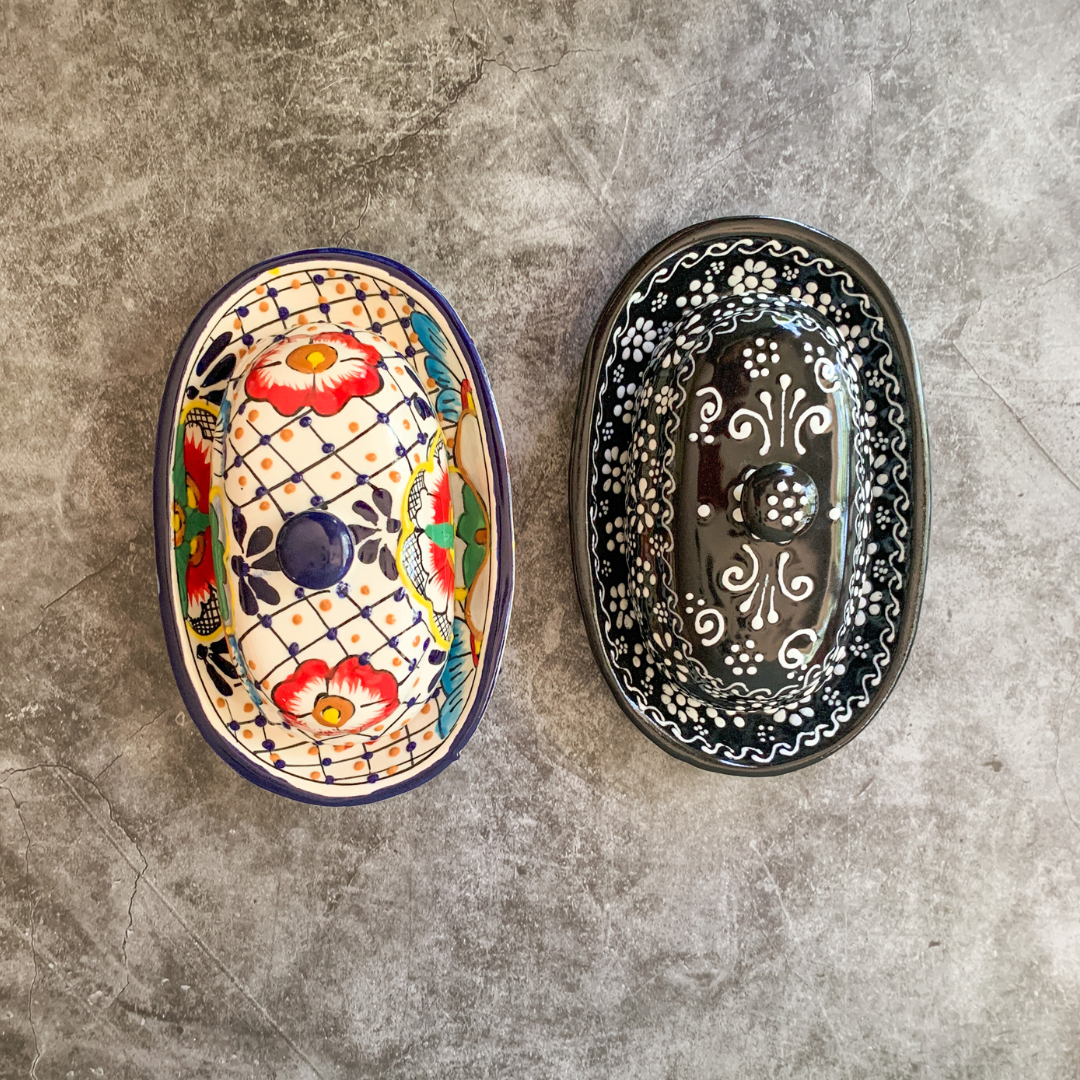 Handmade Pottery Butter Dish