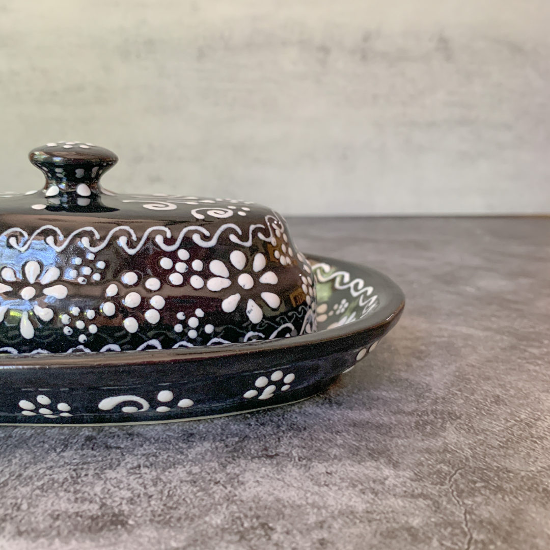 Handmade Pottery Butter Dish