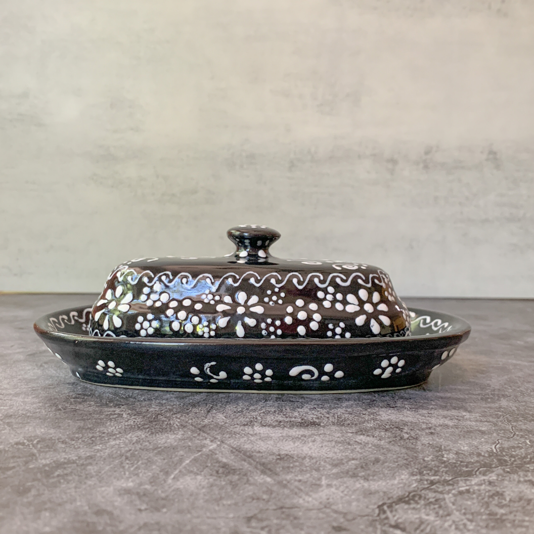 Handmade Pottery Butter Dish