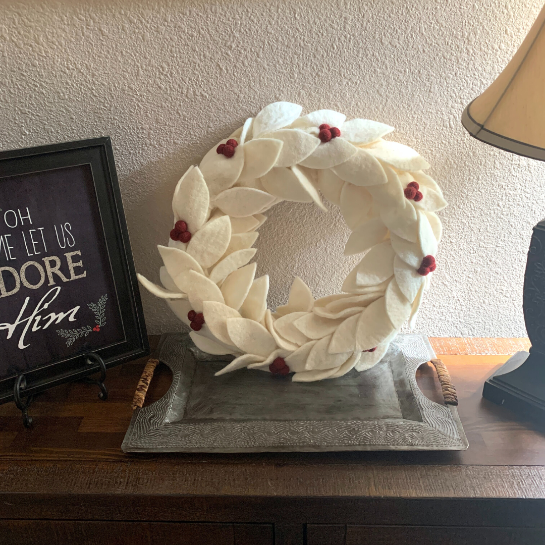 Frosted Berry Wreath