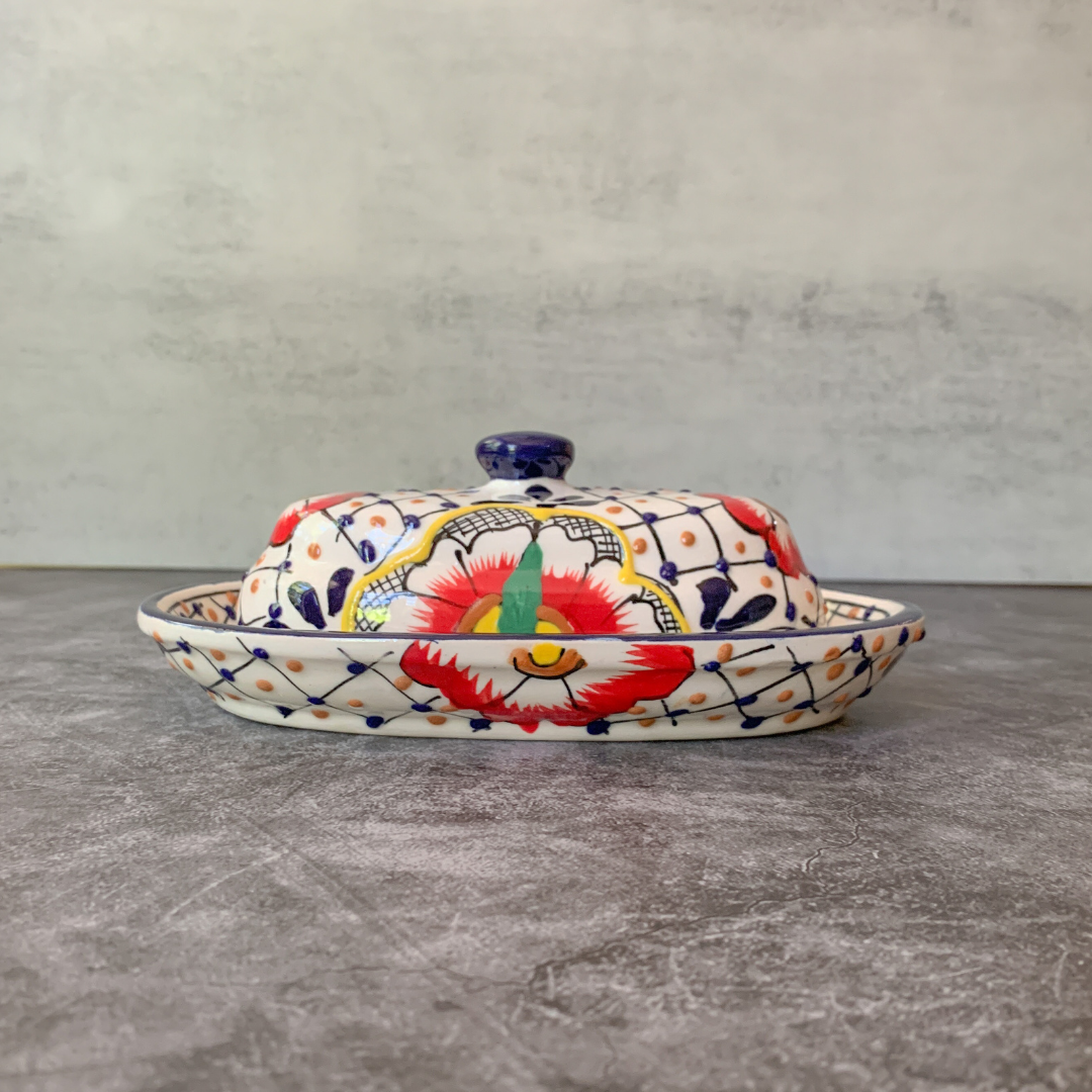Handmade Pottery Butter Dish