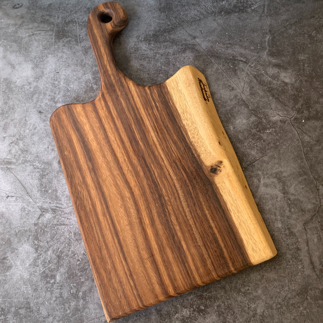 Large Live Edge Board with Handle