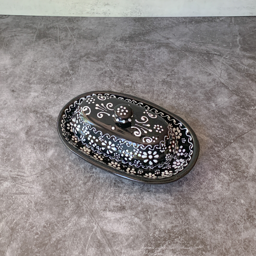 Handmade Pottery Butter Dish