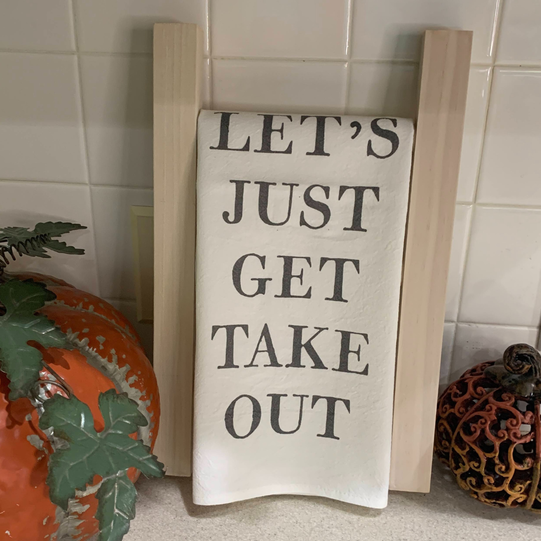 Tea Towel - Take Out
