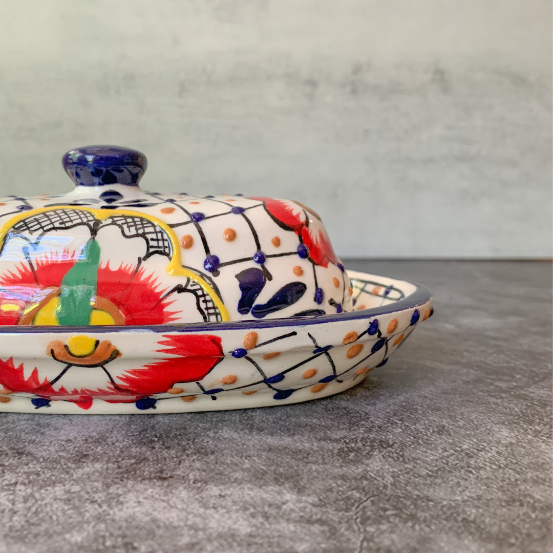 Handmade Pottery Butter Dish