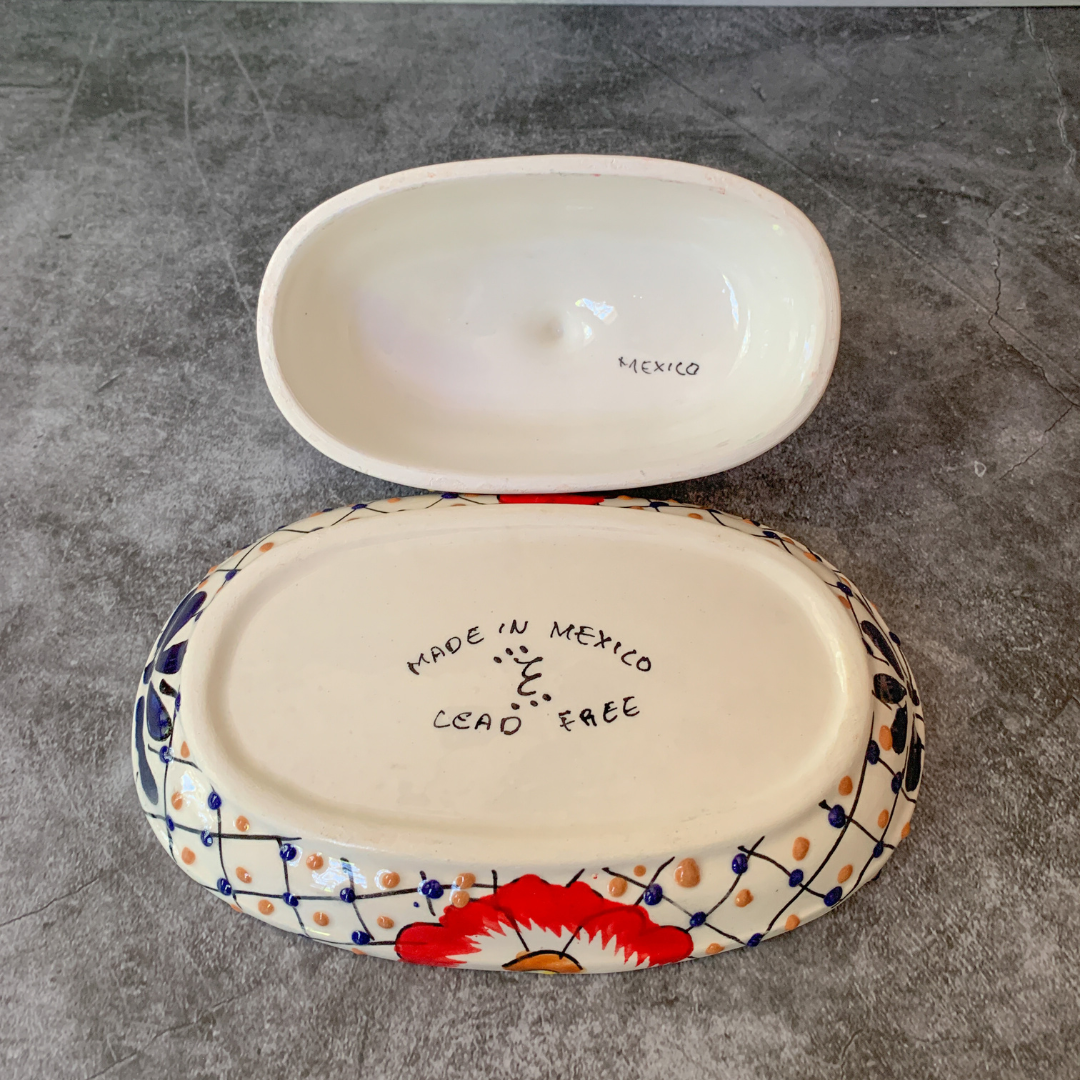 Handmade Pottery Butter Dish