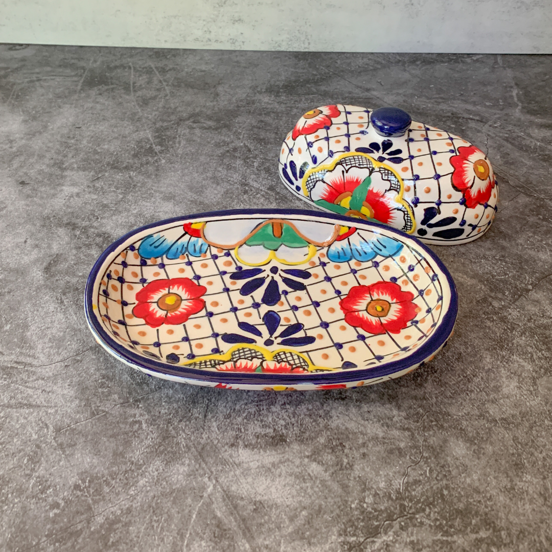 Handmade Pottery Butter Dish