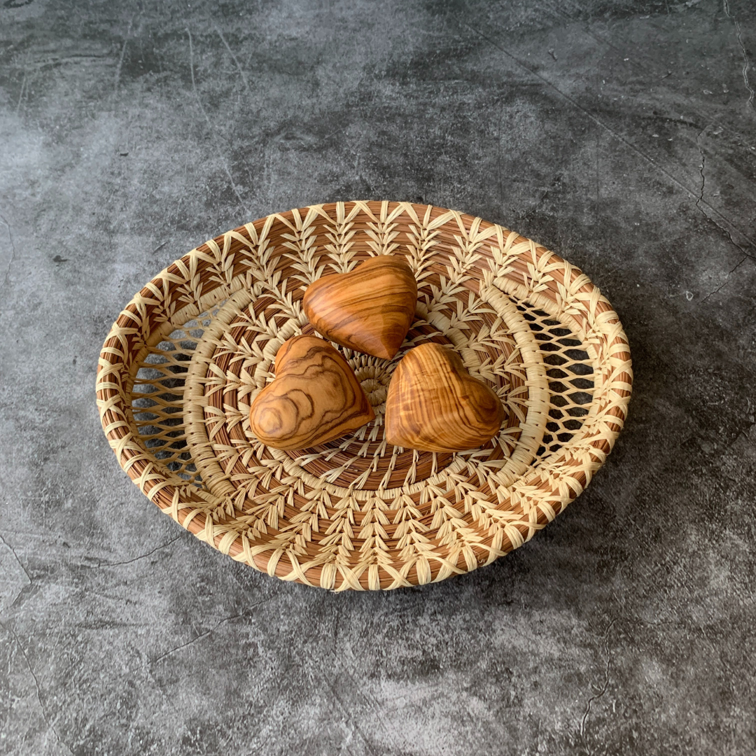 Mini Olive Wood Hearts