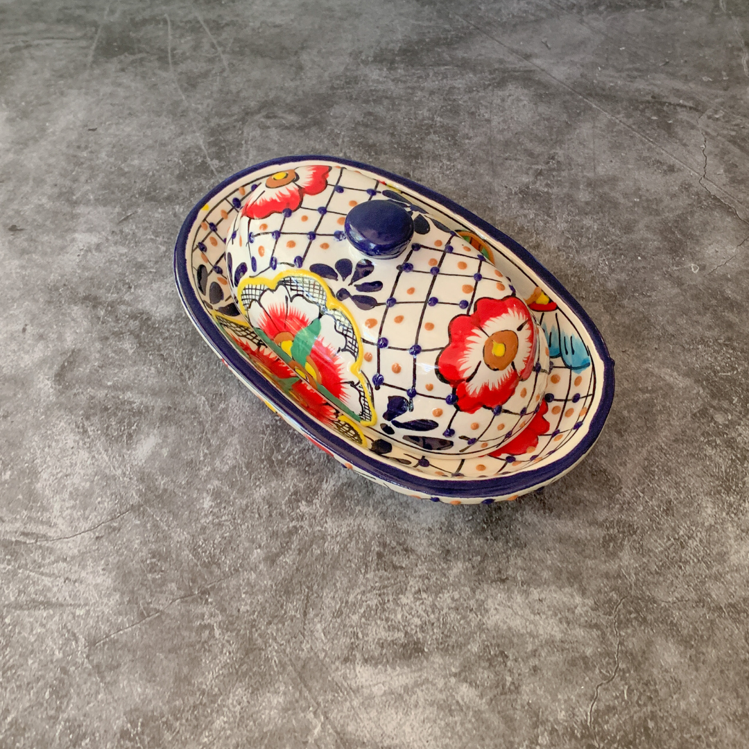 Handmade Pottery Butter Dish