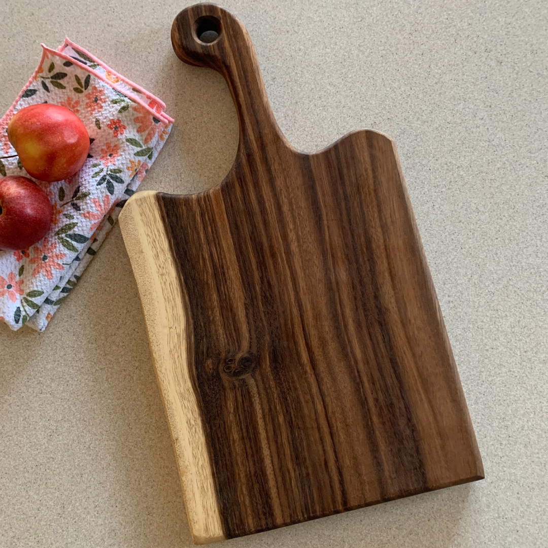 Large Live Edge Board with Handle