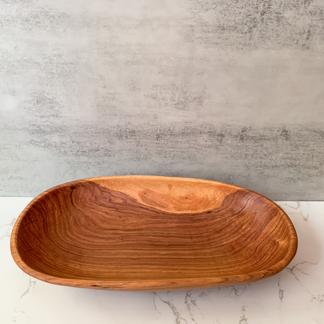 Olive Wood Salad Bowl
