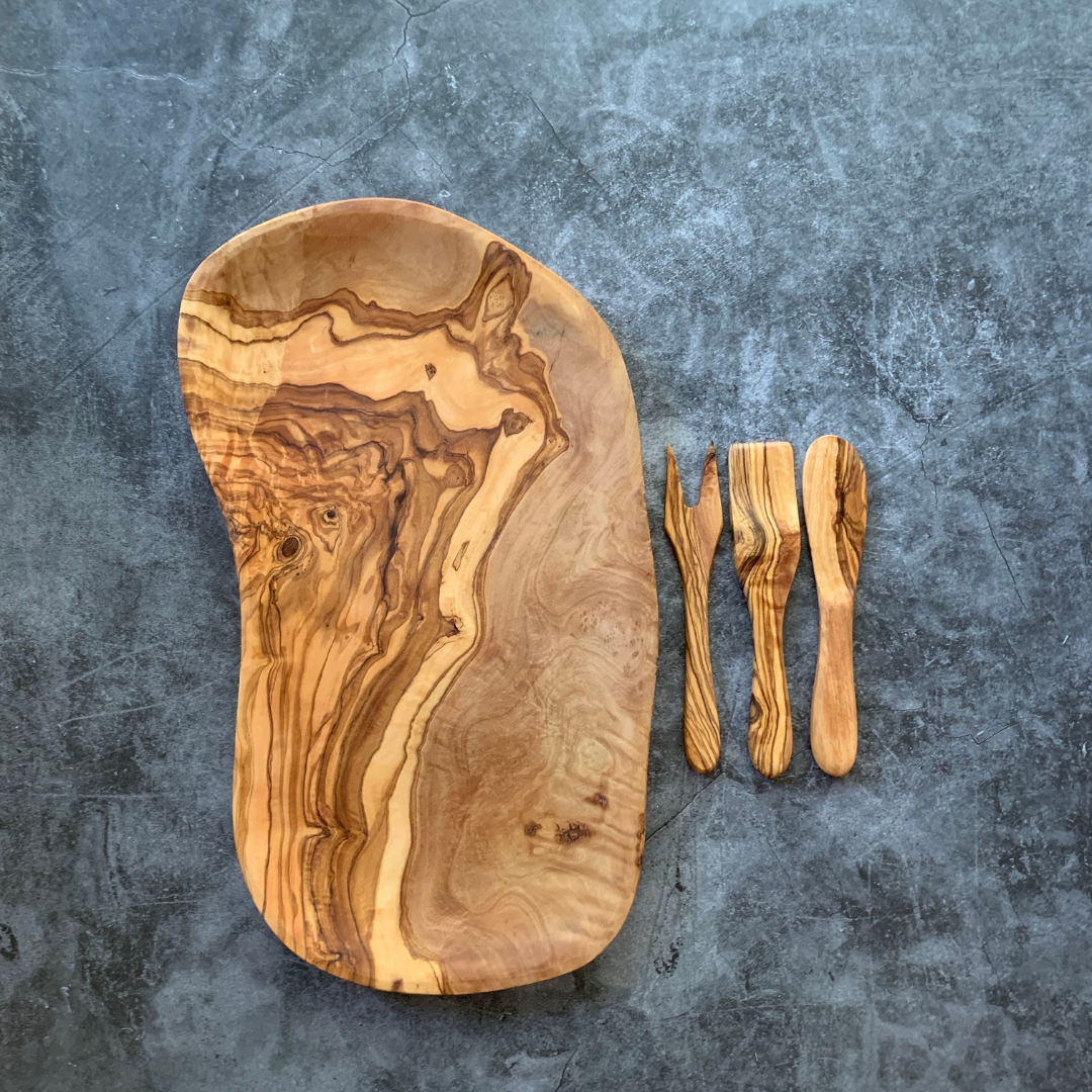 Olive Wood Serving Tray - Medium