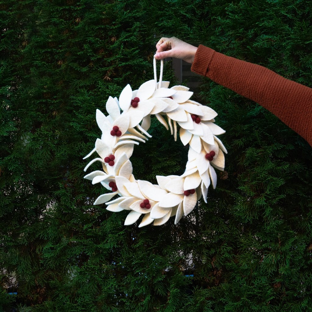 Frosted Berry Wreath