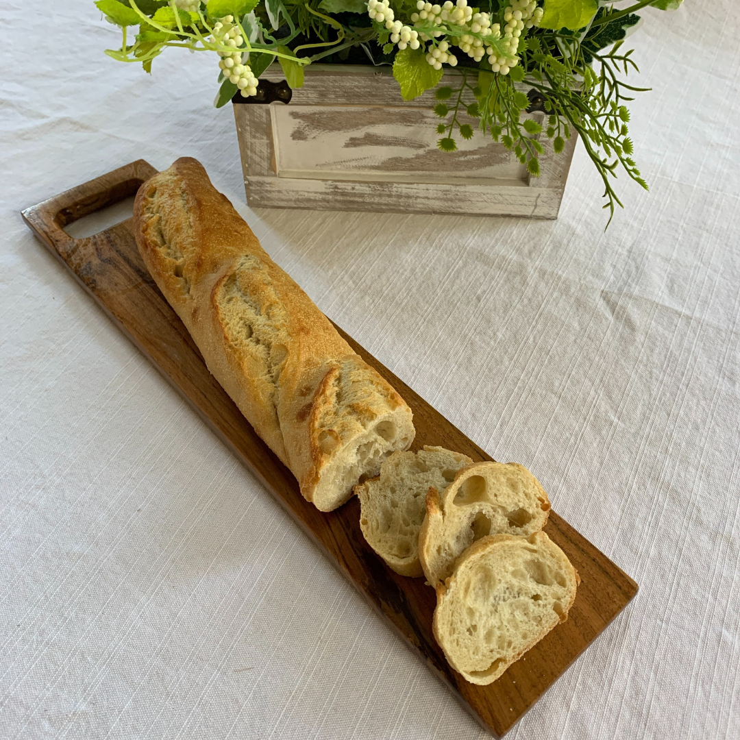Slim Teak Wood Charcuterie Board