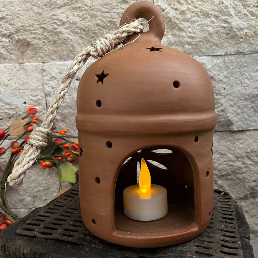 Terracotta Ceramic Lanterns
