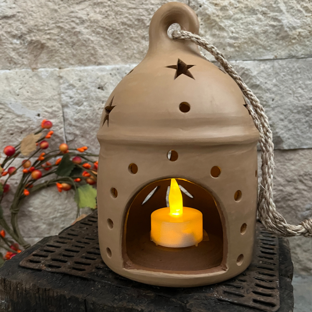 Terracotta Ceramic Lanterns