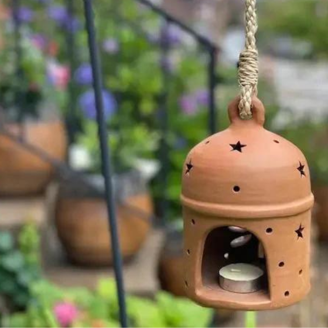 Terracotta Ceramic Lanterns