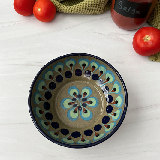 Artisan Serving Bowl Brown