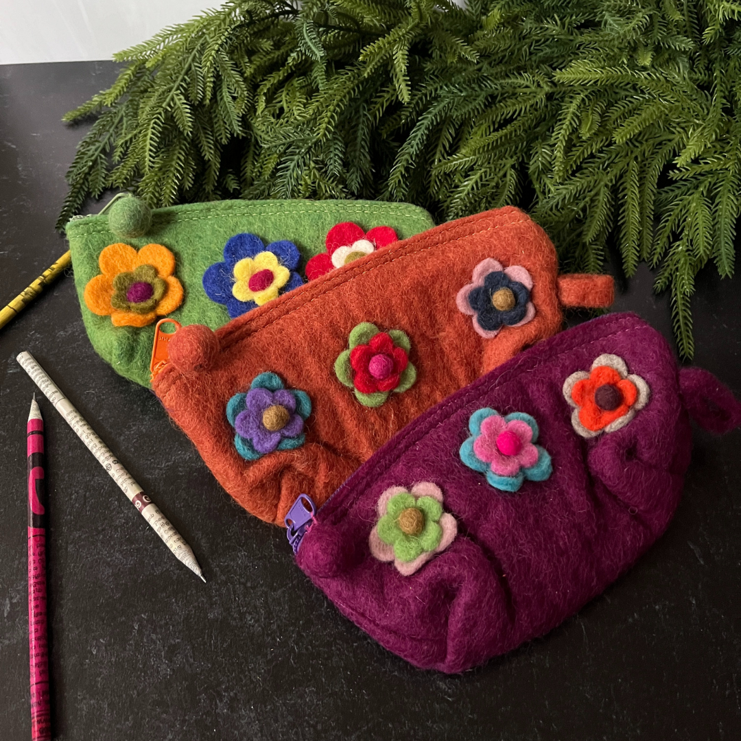 Handmade Felt Pencil Case (3 options)