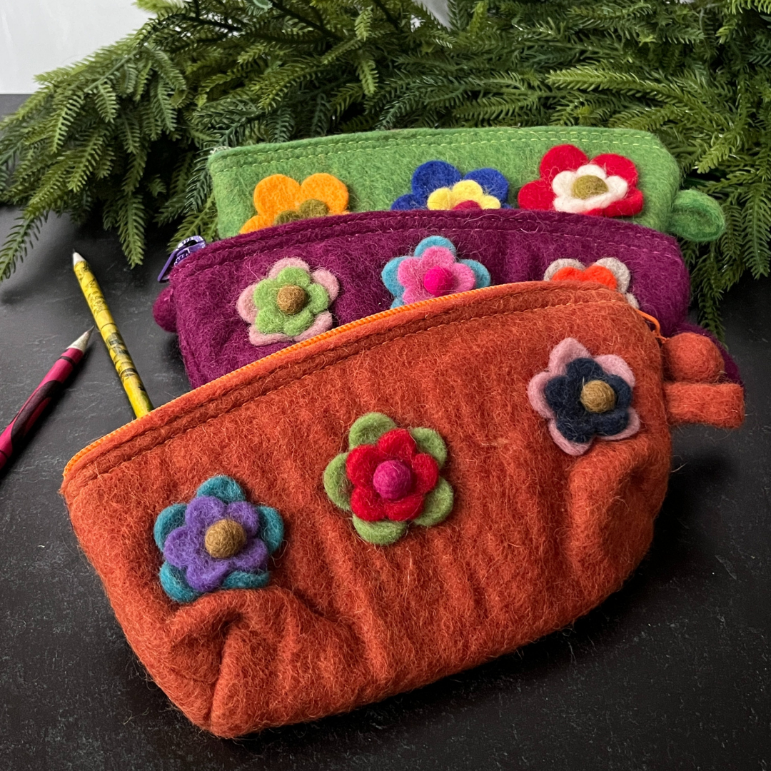 Handmade Felt Pencil Case (3 options)