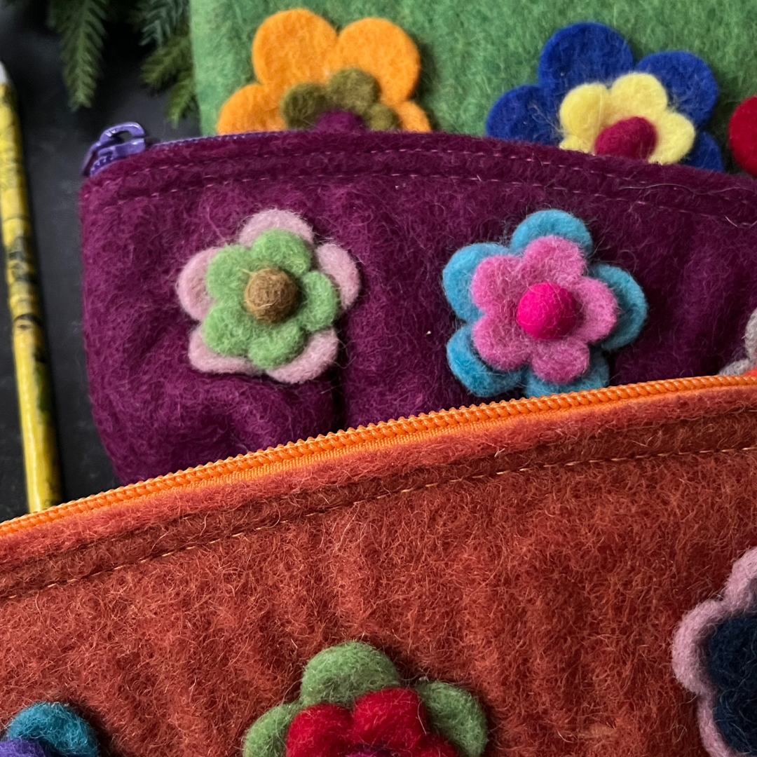 Handmade Felt Pencil Case (3 options)