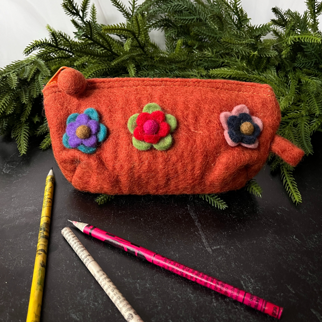 Handmade Felt Pencil Case (3 options)