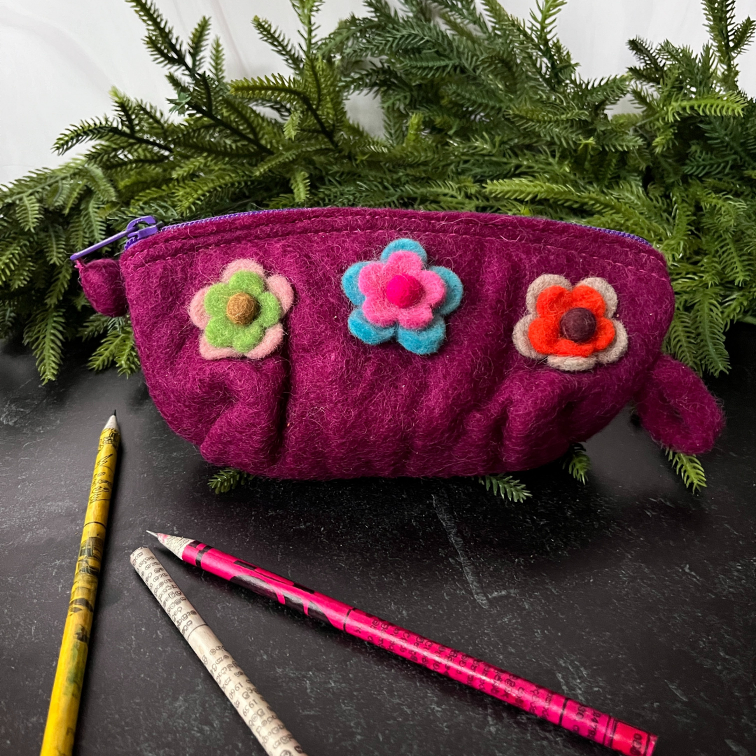 Handmade Felt Pencil Case (3 options)