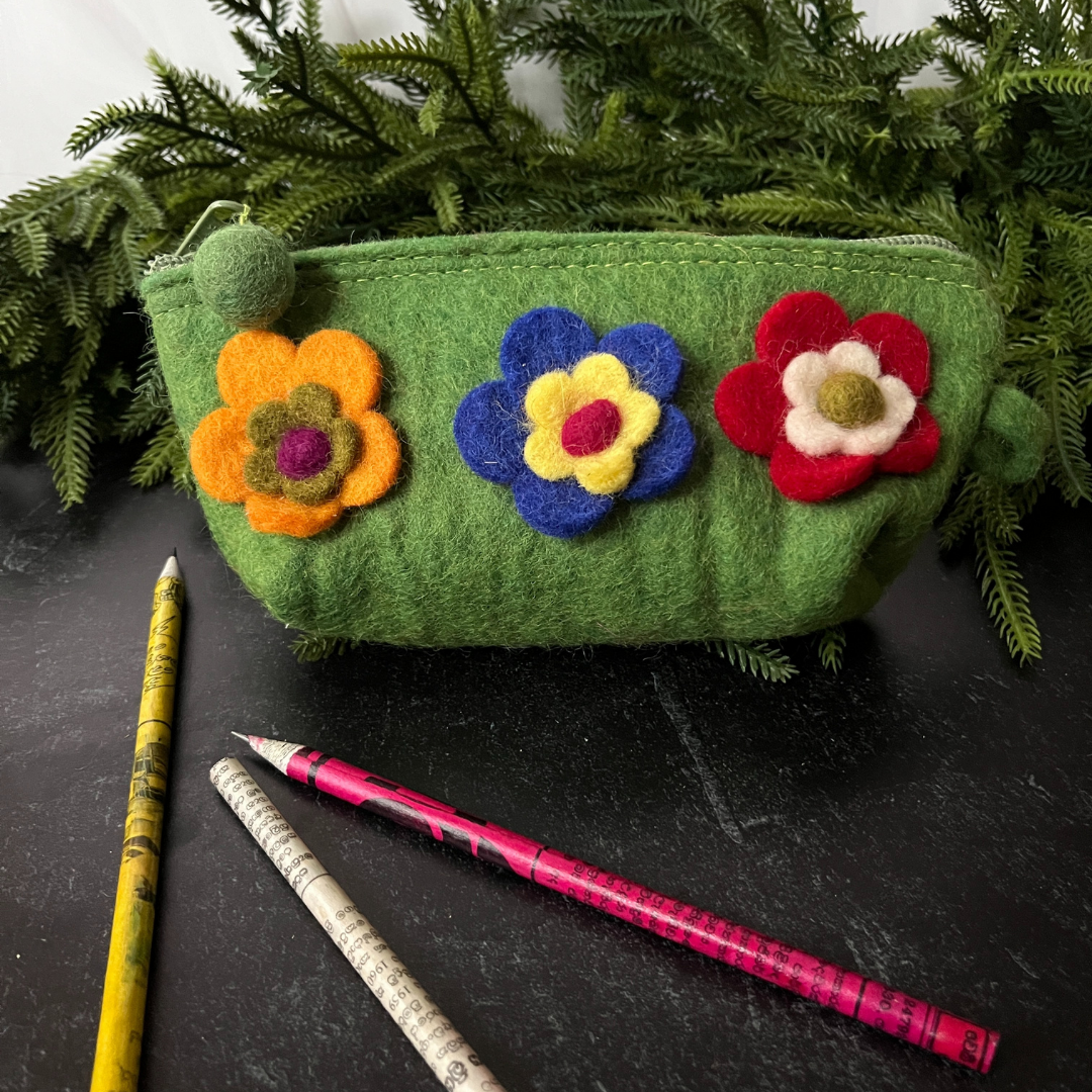 Handmade Felt Pencil Case (3 options)
