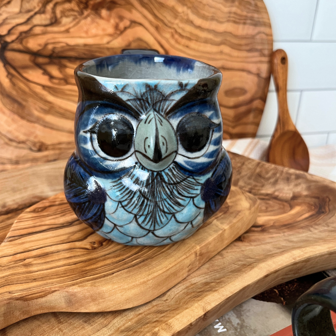 Handcrafted ceramic Owl Mug