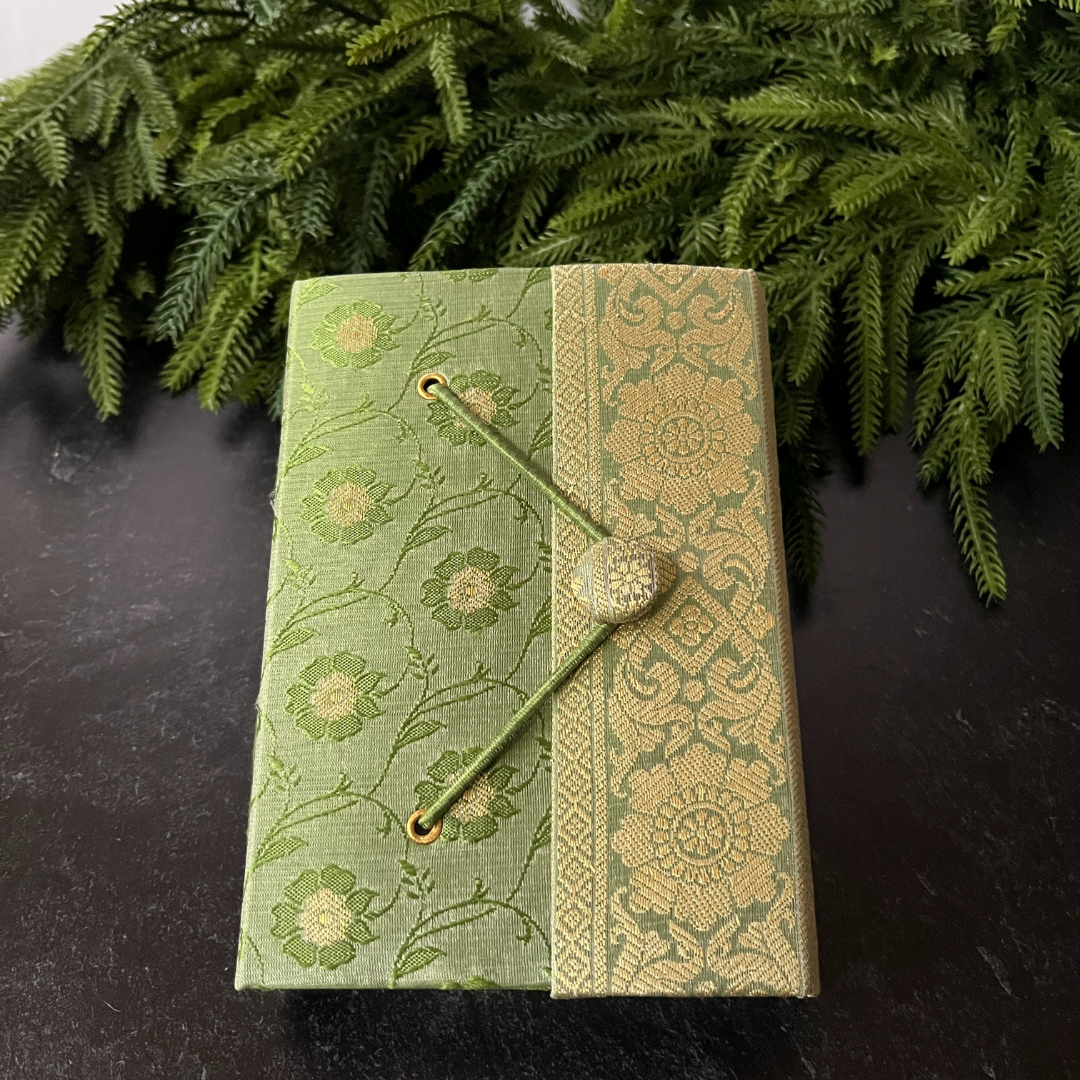 Handmade Sari Fabric Journal Notebooks (3 options)