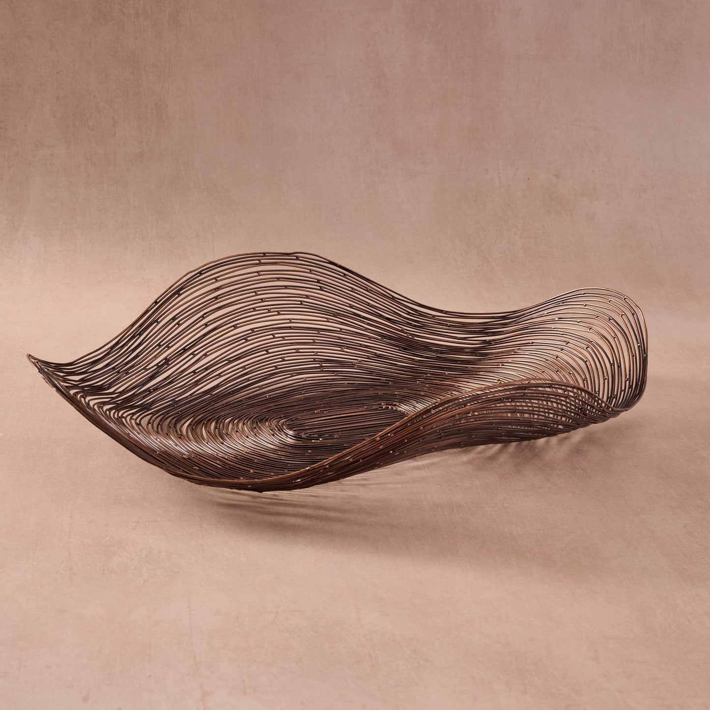 Wavy Wire Bowl