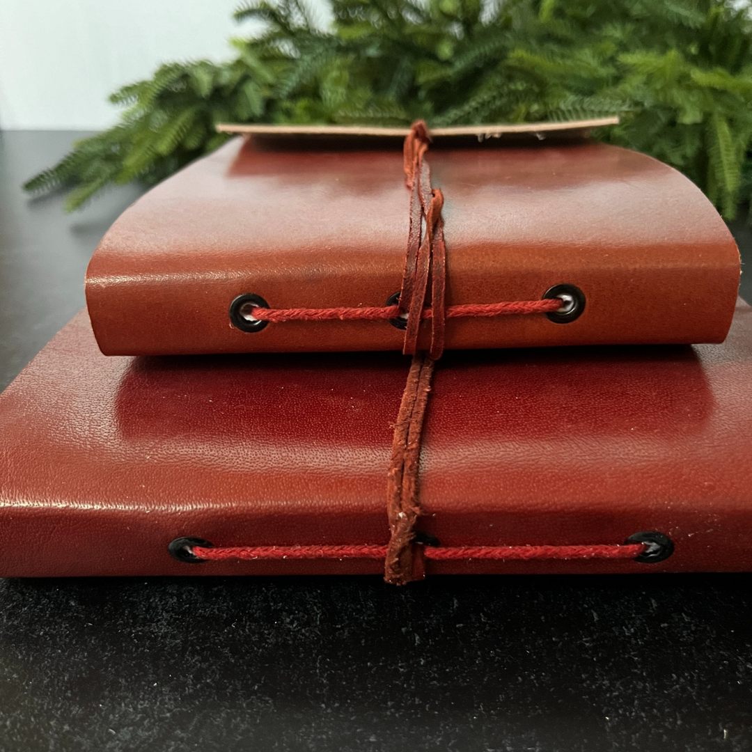 Handmade Distressed Leather Photo Album (2 options)