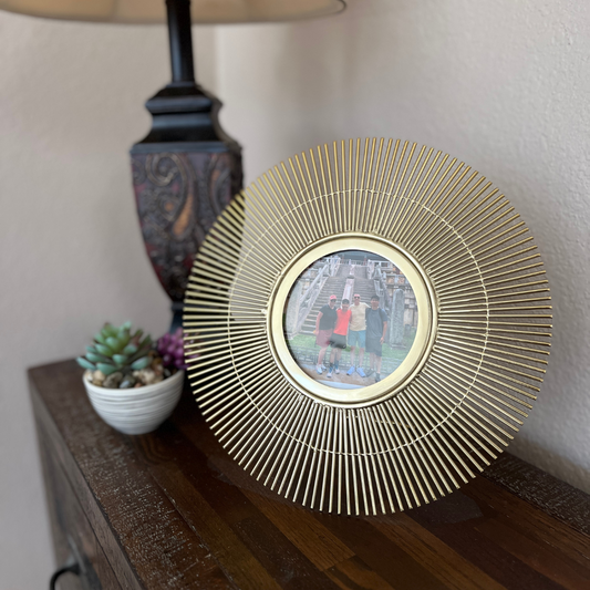 Sunburst Picture Frame