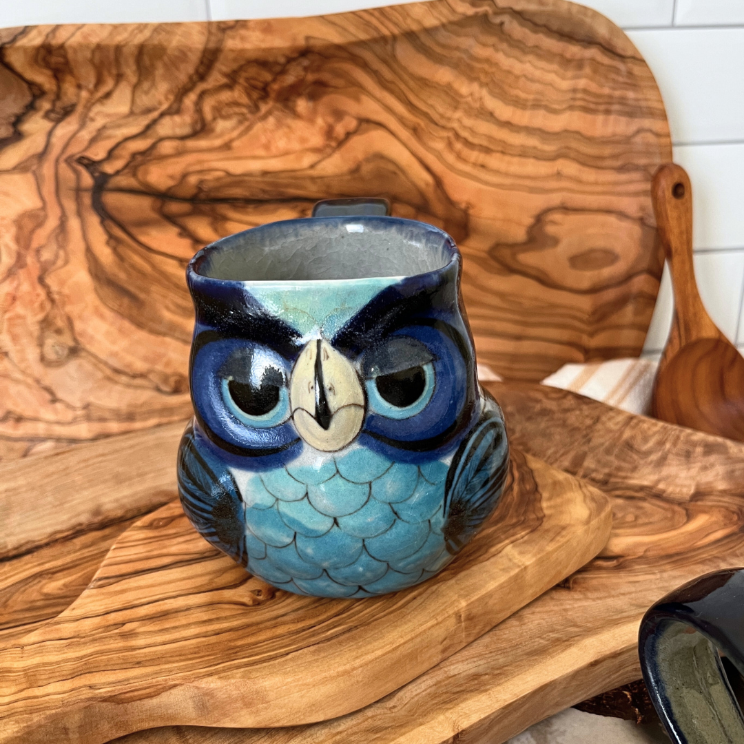 Handcrafted ceramic Owl Mug