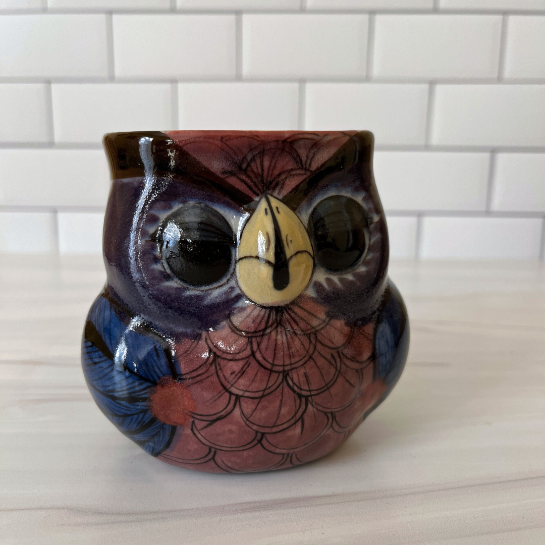 Handcrafted ceramic Owl Mug