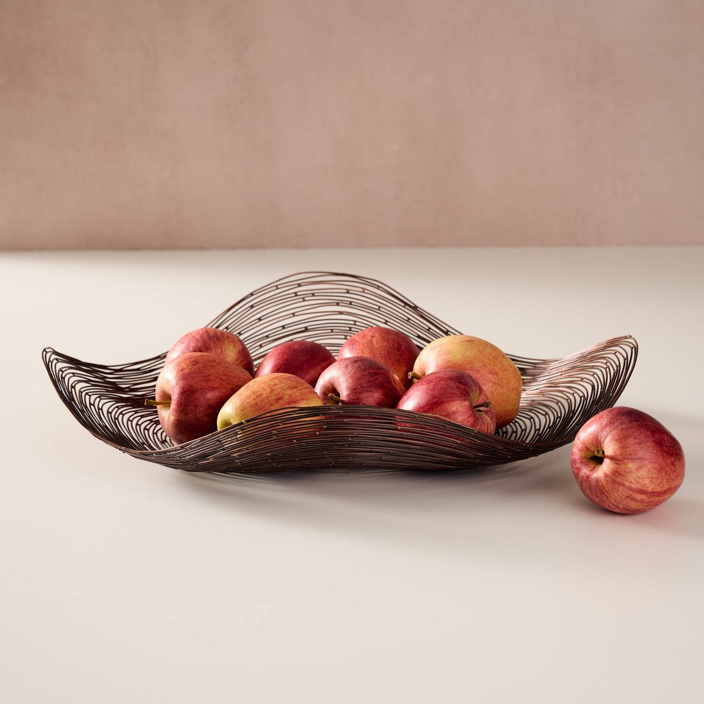 Wavy Wire Bowl
