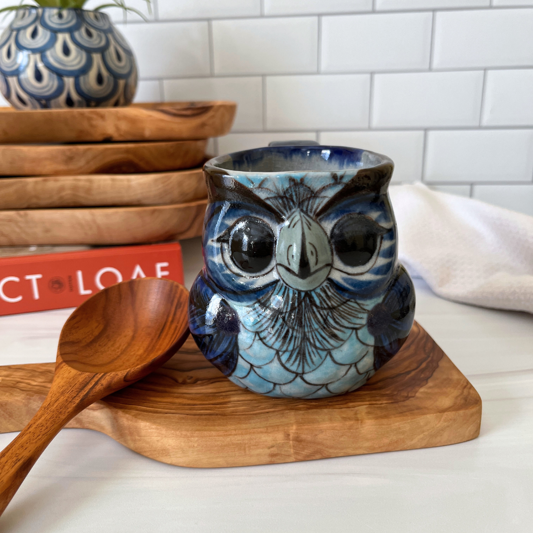 Handcrafted ceramic Owl Mug