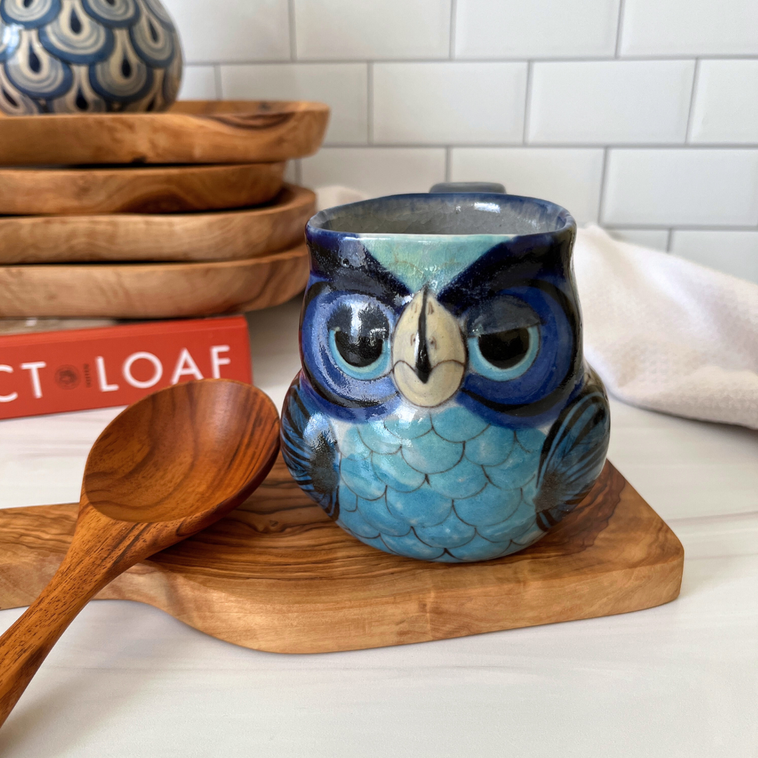 Handcrafted ceramic Owl Mug