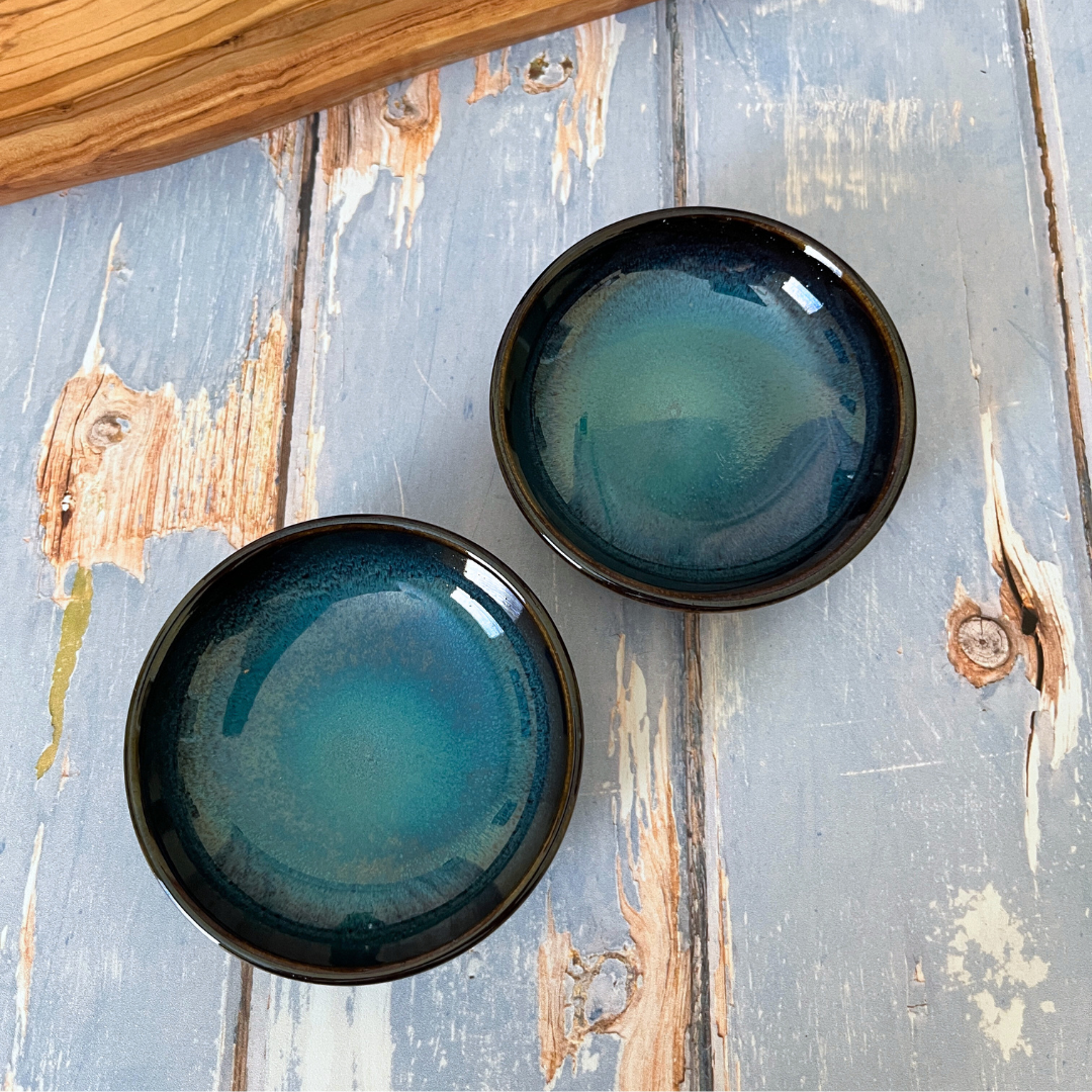 Lak Lake Ceramic Dipping Bowls - Set of 2