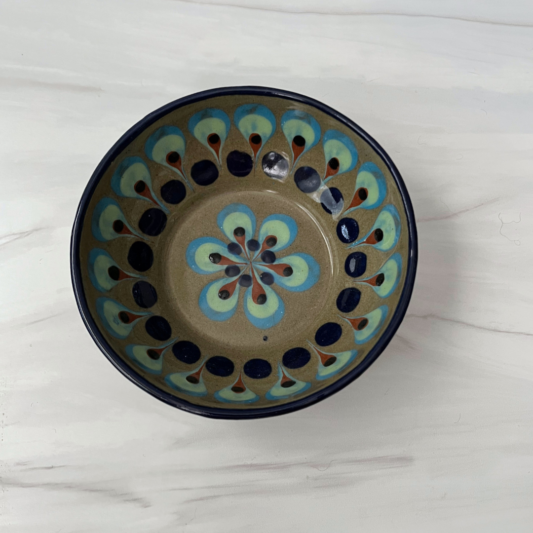 Artisan Serving Bowl Brown