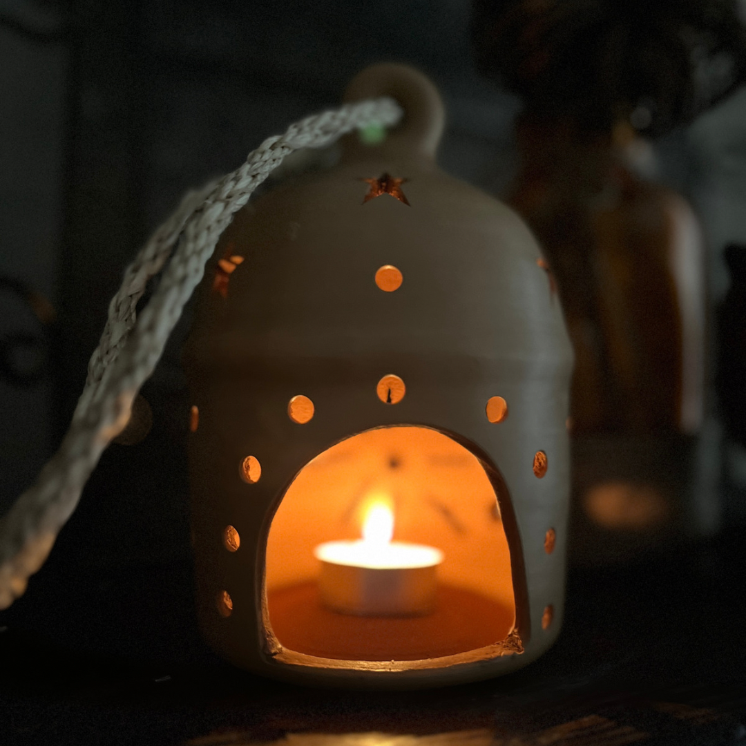 Terracotta Ceramic Lanterns