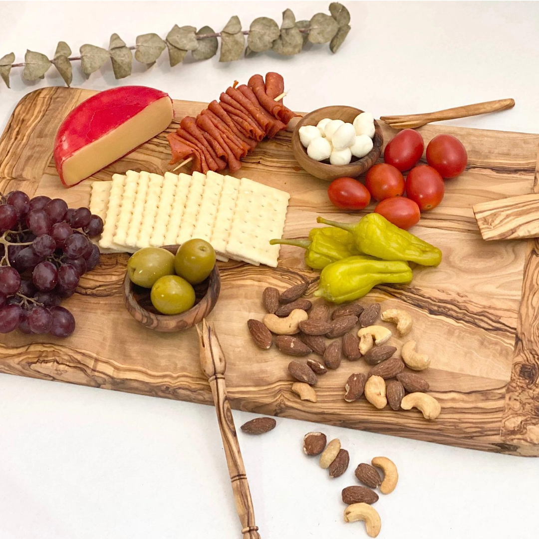 Charcuterie Board (Olive Wood) – JackWagon Woodworking