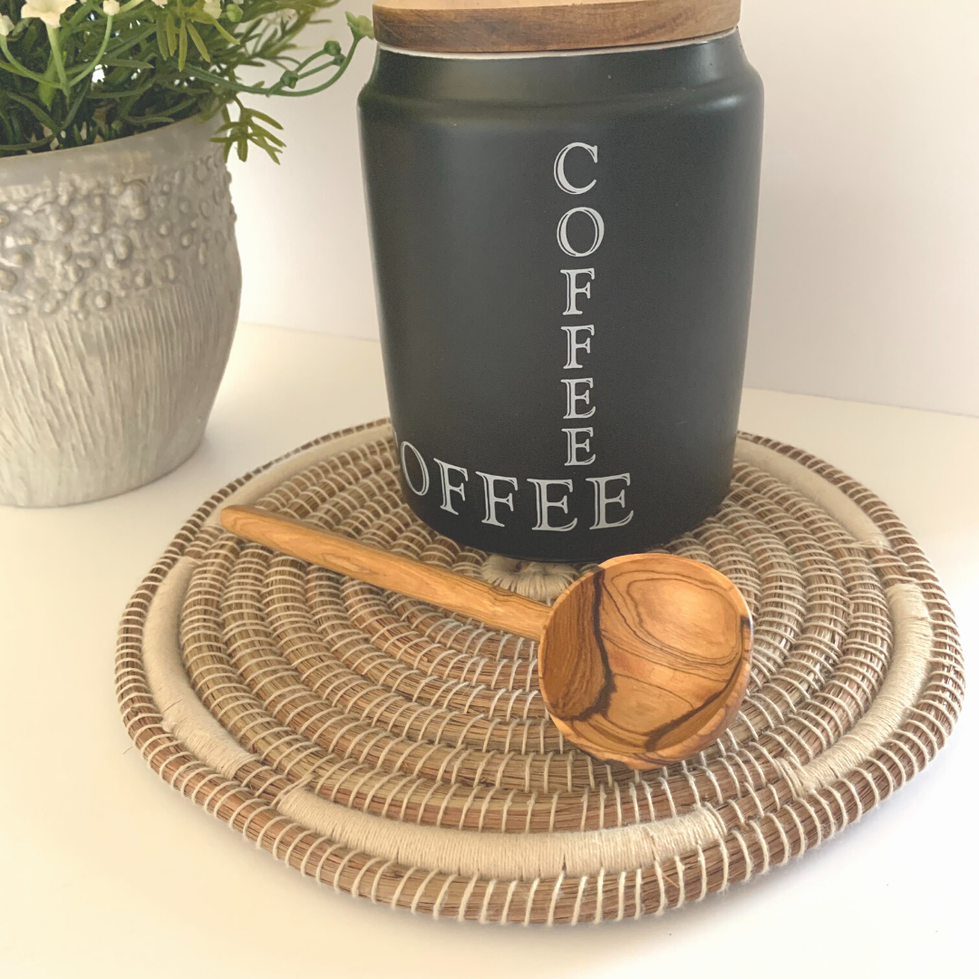 Handcarved Coffee Scoop