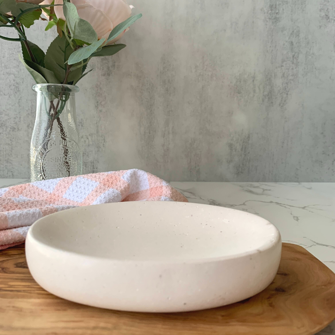 Oval Soapstone Soap Dish