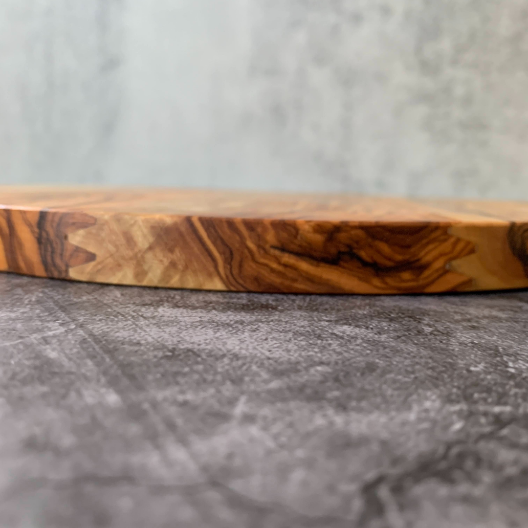 Olive Wood Round Board